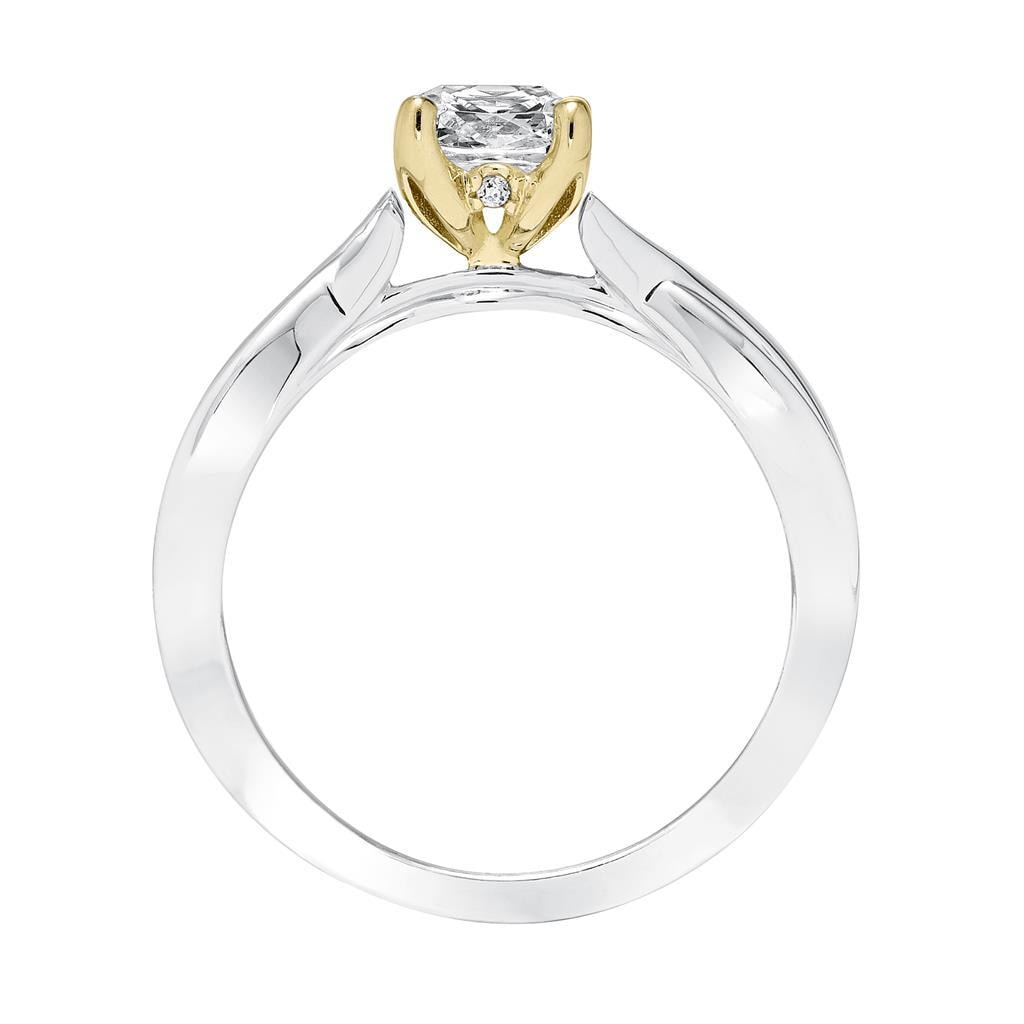 Cushion Engagement Ring — alternate view