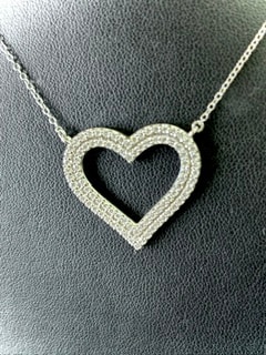 Premier Fine Jewelers Diamond Heart Pendant