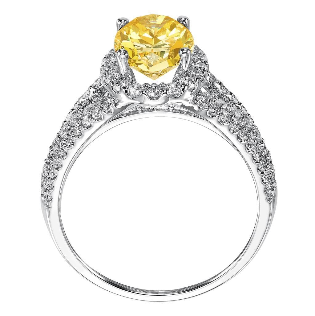 Oval Engagement Ring — alternate view