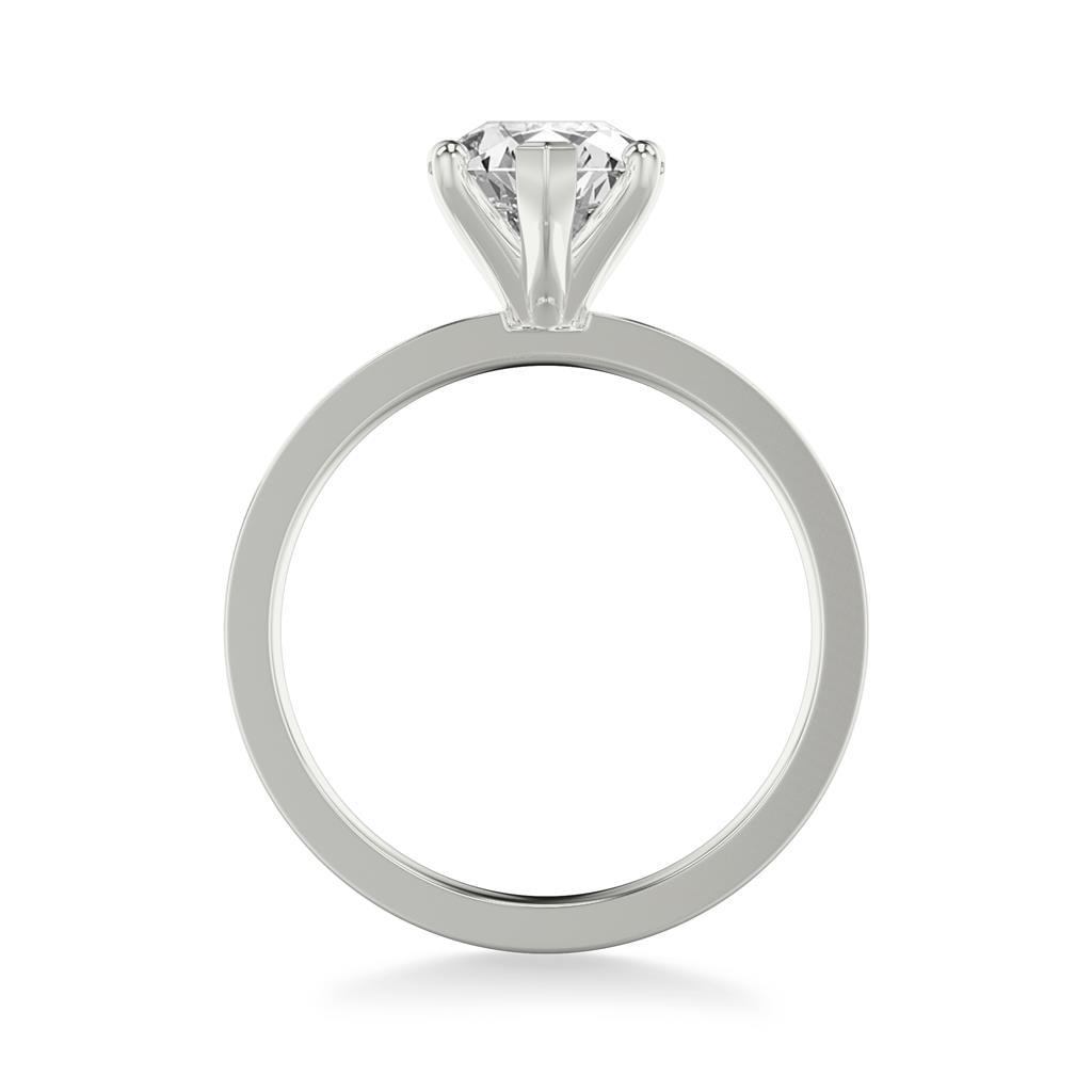 Pear Solitaire Engagement Ring — alternate view