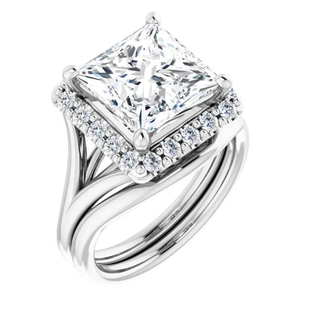 Stuller Halo Engagement Ring — 124708