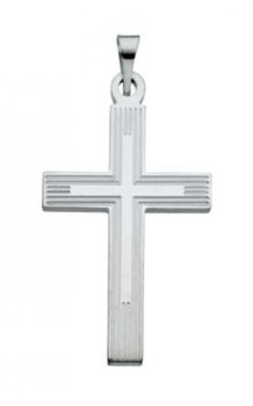 Premier Fine Jewelers White Gold Cross Necklace