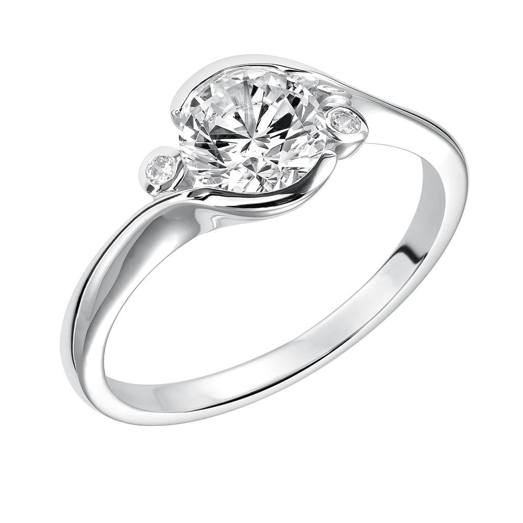 Round Brilliant Diamond Solitaire — SKU 31-899-E