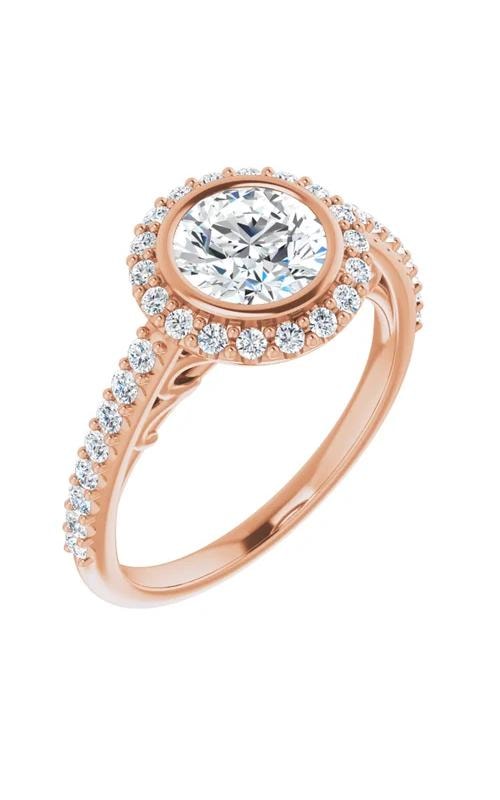 Stuller Round Brilliant Bezel Solitaire