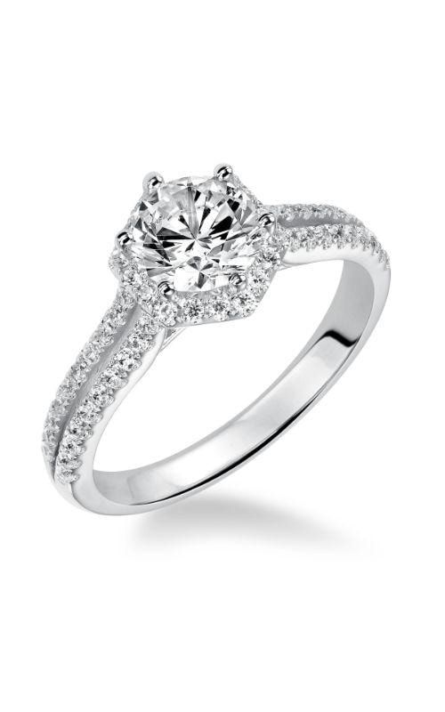 Round Brilliant Halo Ring — SKU 31-880ERW