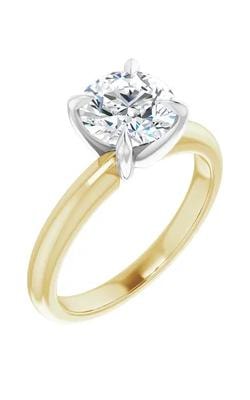 Stuller Round Brilliant Yellow Gold Solitaire