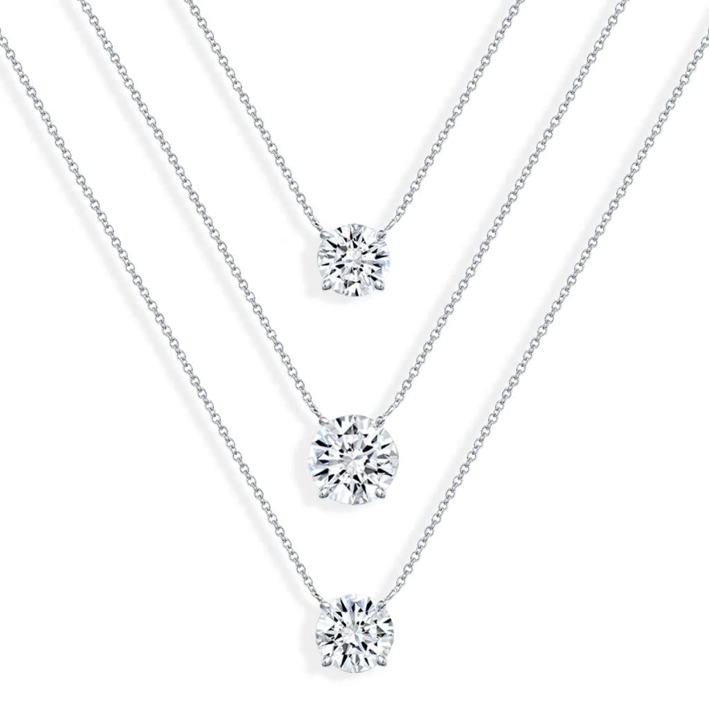 Premier Fine Jewelers Diamond Solitaire Pendant